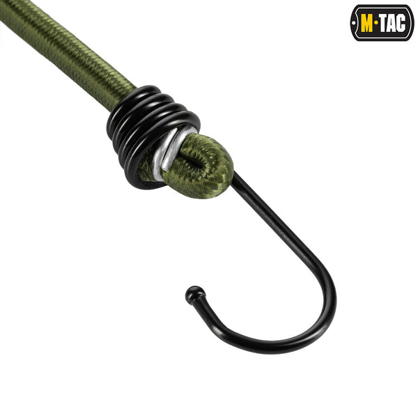 2 x Bungee Cords cu carlige M‑Tac – snururi elastice reglabile WARZONESHOP