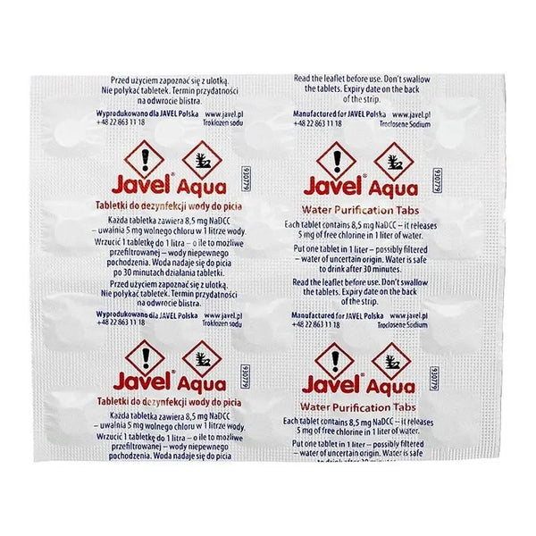 5 x Tablete purificare apa Javel® AQUA WARZONESHOP
