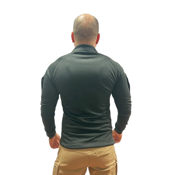 Bluza Polo Neagra Surplus Militar Politia Britanica WARZONESHOP
