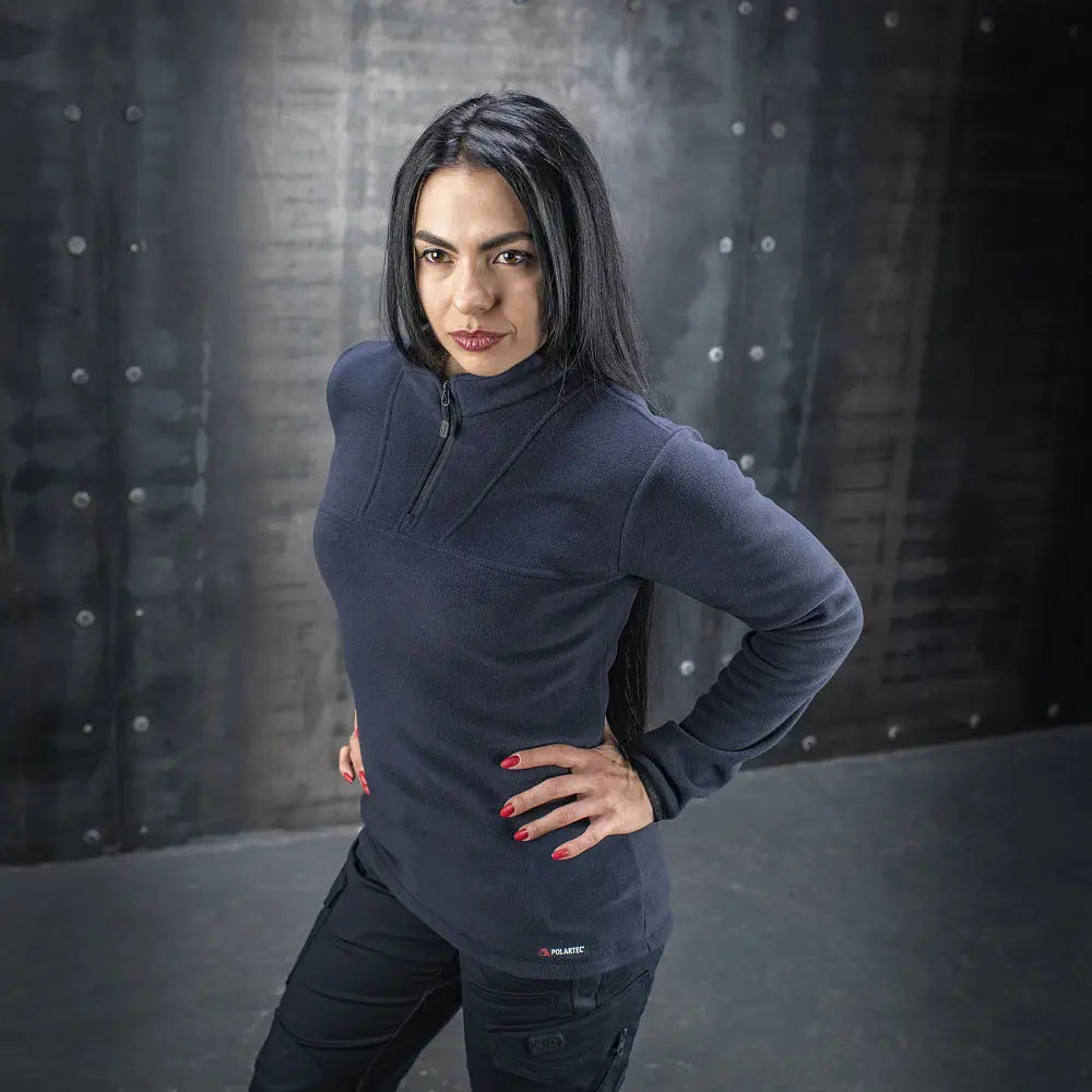 Bluza tactica dama fleece Polartec® navy blue M-TAC WARZONESHOP