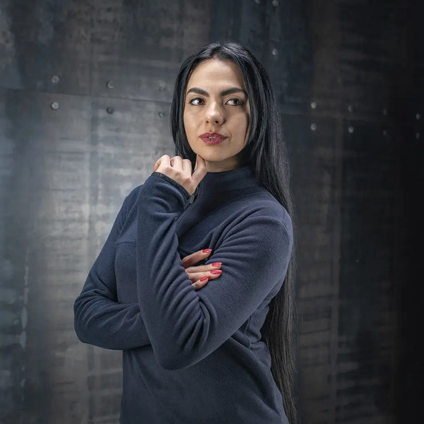 Bluza tactica dama fleece Polartec® navy blue M-TAC WARZONESHOP