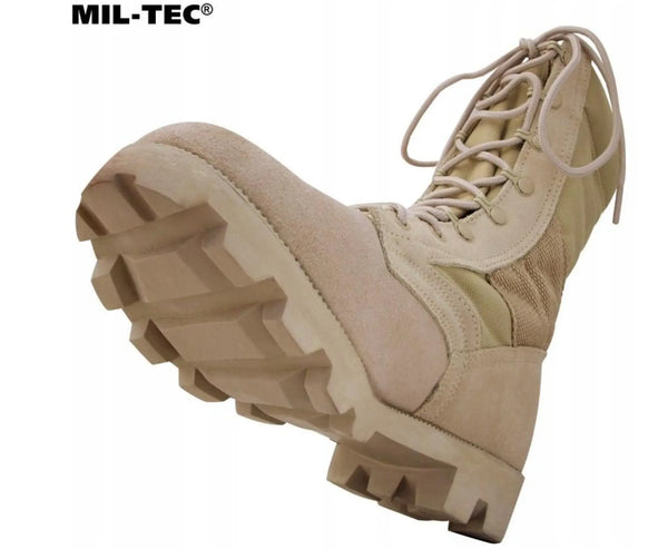 Bocanci Tactici Desert CORDURA® US Khaki Speed Lace – Mil-Tec® WARZONESHOP