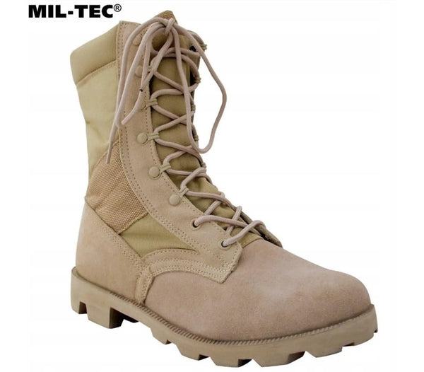 Bocanci Tactici Desert CORDURA® US Khaki Speed Lace – Mil-Tec® WARZONESHOP