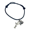 Brățară Paracord Spectrum Guns and Roses Argintiu WARZONESHOP