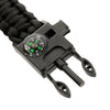 Bratara M-TAC Paracord cu Amnar, Busola si Fluier WARZONESHOP
