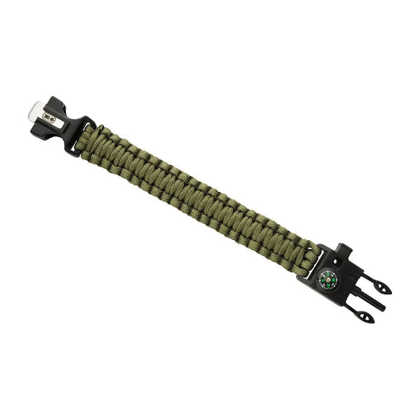Bratara M-TAC Paracord cu Amnar, Busola si Fluier WARZONESHOP