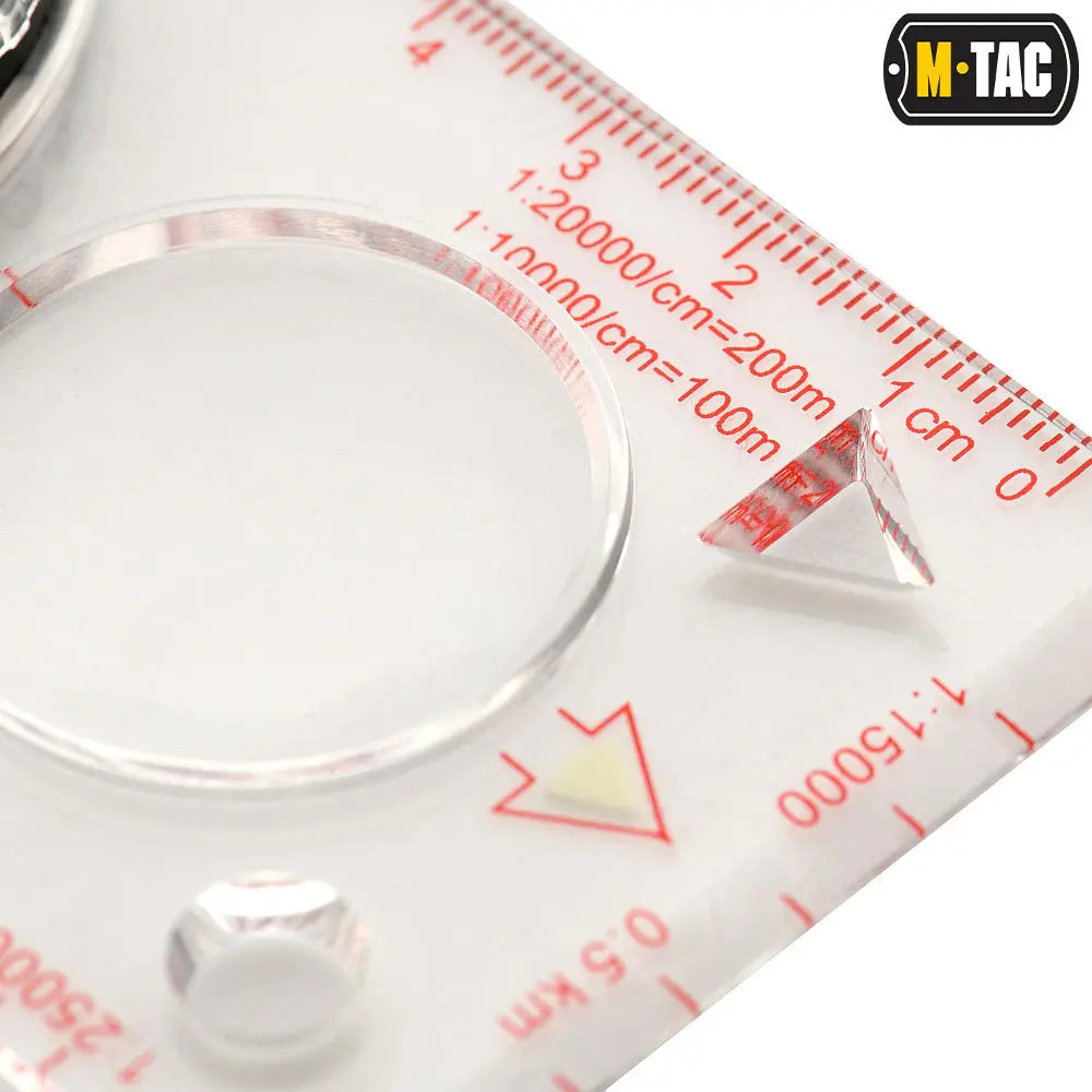 Busola cartografica cu lupa M-TAC WARZONESHOP