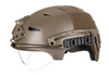 Casca Emerson Gear EXF Bump Dark earth cu goggles WARZONESHOP