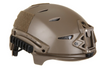 Casca Emerson Gear EXF Bump Dark earth cu goggles WARZONESHOP