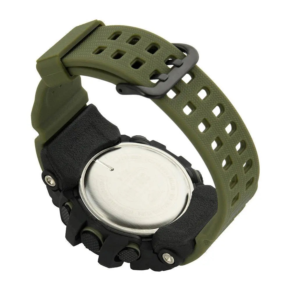 Ceas tactic M-TAC Adventure Olive Green + Negru WARZONESHOP