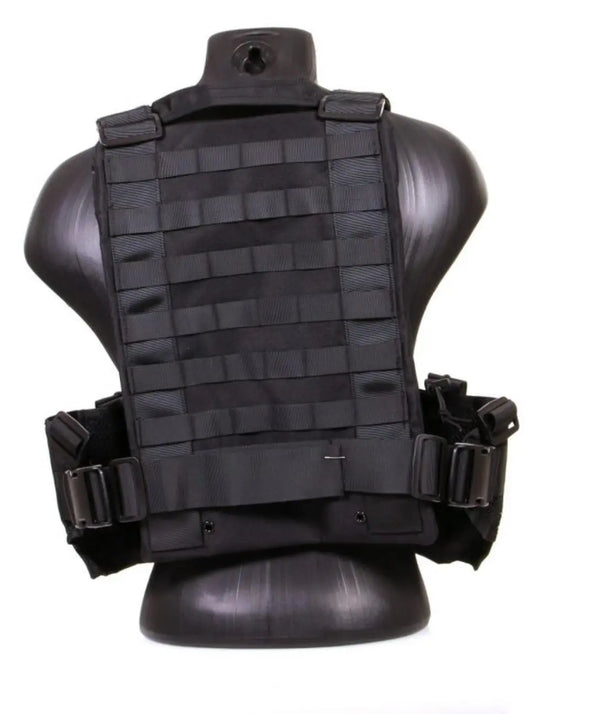 Chest rig negru molle SWISS ARMS WARZONESHOP