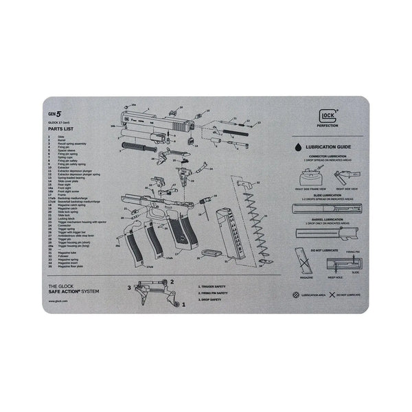Covoras GLOCK bench mat WARZONESHOP