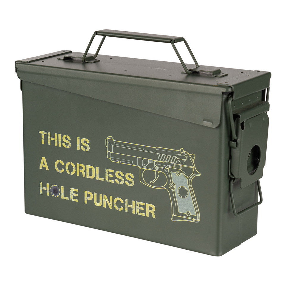 Cutie munitie metalica Ammo Box 30 Cal. – Hole Puncher WARZONESHOP