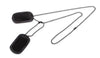 Dog-tag Negru Mil-tec cu Silencer WARZONESHOP