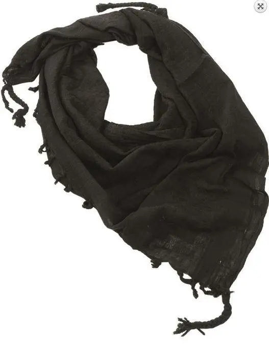 Esarfa shemagh neagra Mil-Tec WARZONESHOP