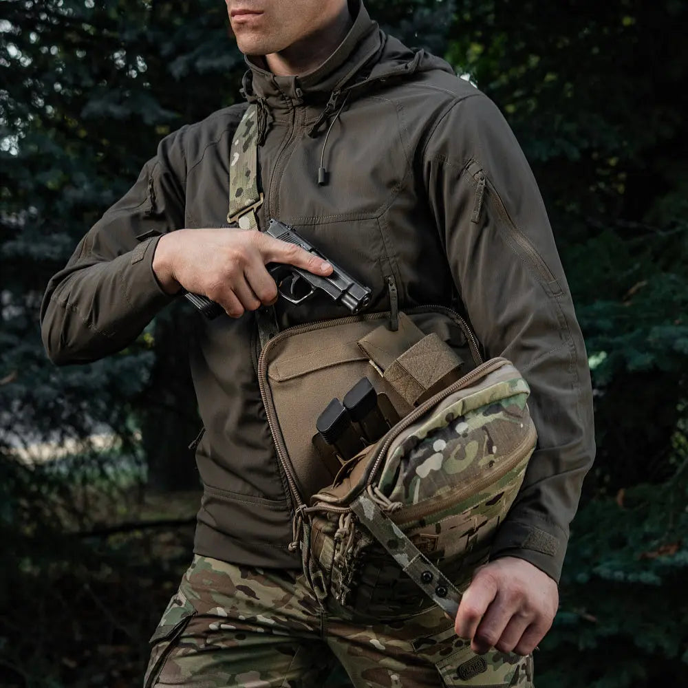Geanta tactica concealed pistol Laser Cut Multicam M-TAC WARZONESHOP