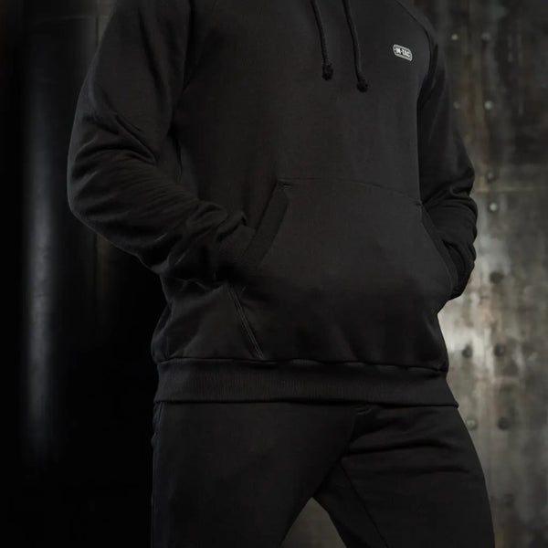 Hanorac Raglan Army Negru M-TAC WARZONESHOP