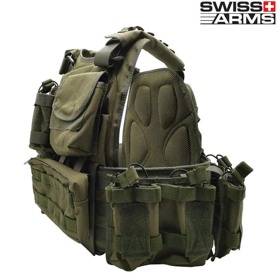 Heavy plate carrier olive SWISS ARMS WARZONESHOP
