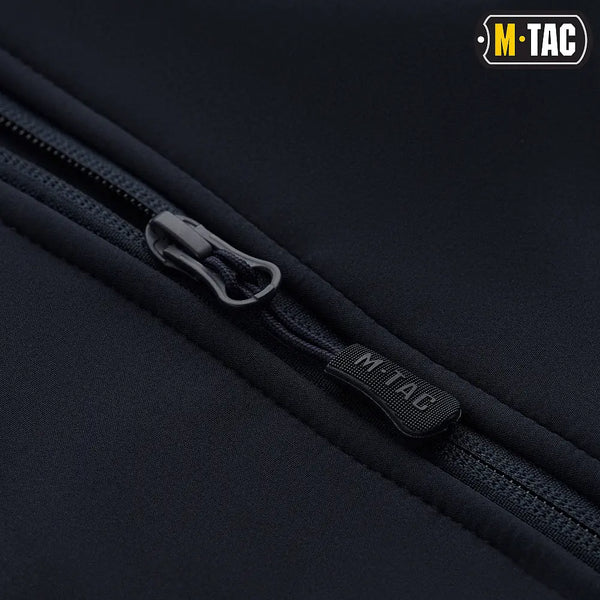 Jacheta tactica SoftShell navy blue M-TAC WARZONESHOP