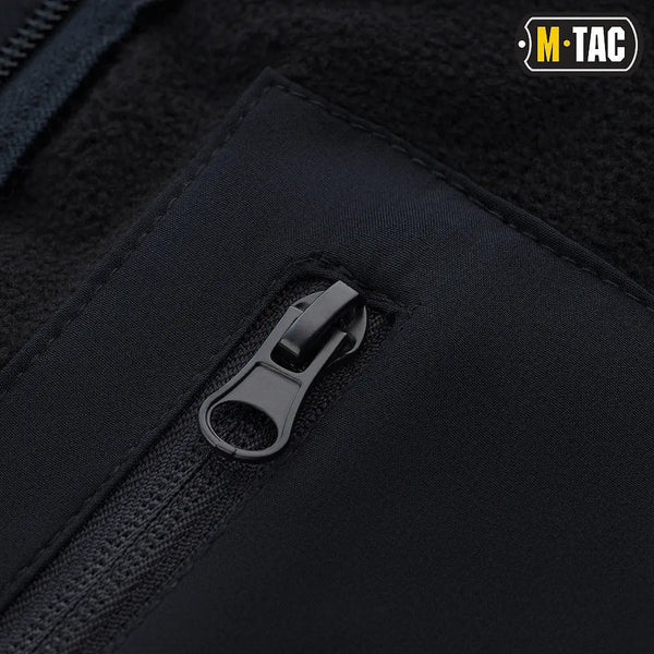 Jacheta tactica SoftShell navy blue M-TAC WARZONESHOP