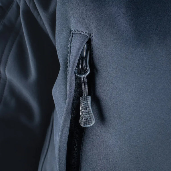 Jacheta tactica SoftShell navy blue M-TAC WARZONESHOP