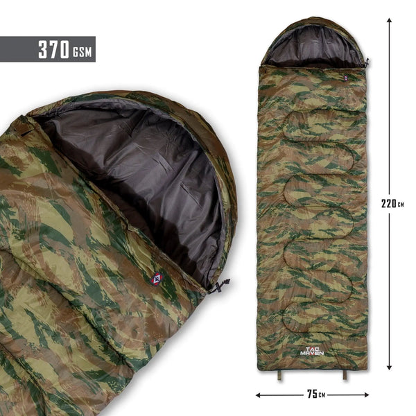 Sac dormit 370GR/M² camo TAC MAVEN WARZONESHOP