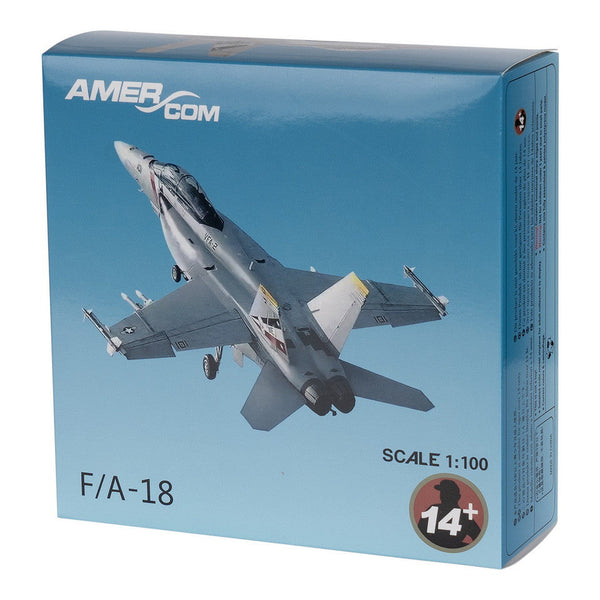 Macheta Avion de Lupta F18 US AIRFORCE 1:100 – Model Die-cast WARZONESHOP