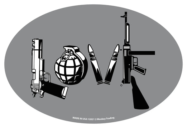 Magnet army GUN LOVE Lucky Shot USA WARZONESHOP
