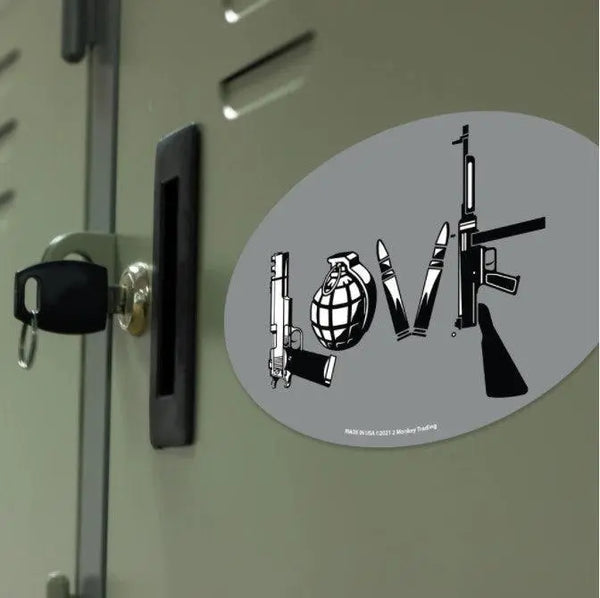 Magnet army GUN LOVE Lucky Shot USA WARZONESHOP
