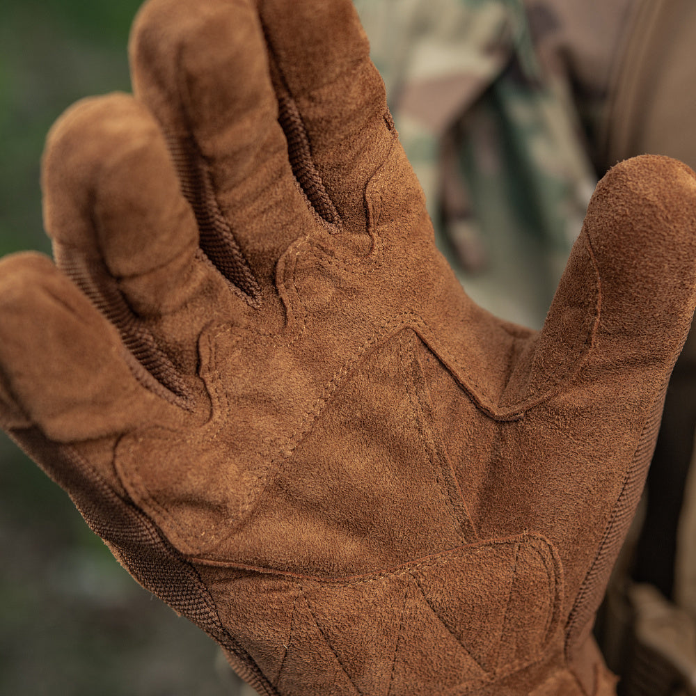 Manusi tactice antitrauma M-TAC Assault Tactical MK.6 - coyote WARZONESHOP