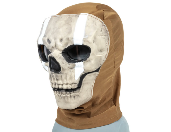 Masca airsoft GHOST WARZONE Tan Wosport WARZONESHOP