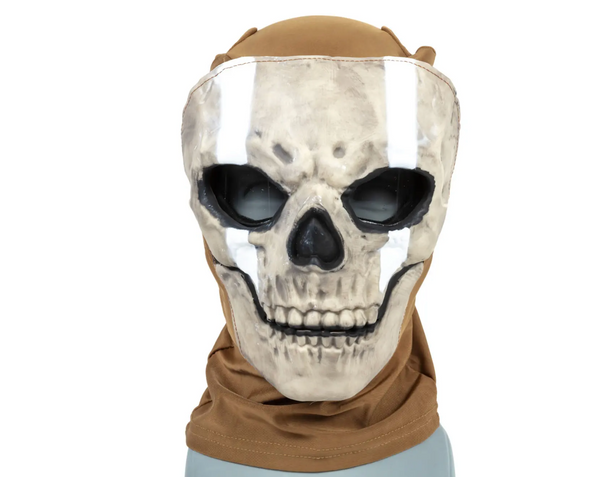 Masca airsoft GHOST WARZONE Tan Wosport WARZONESHOP