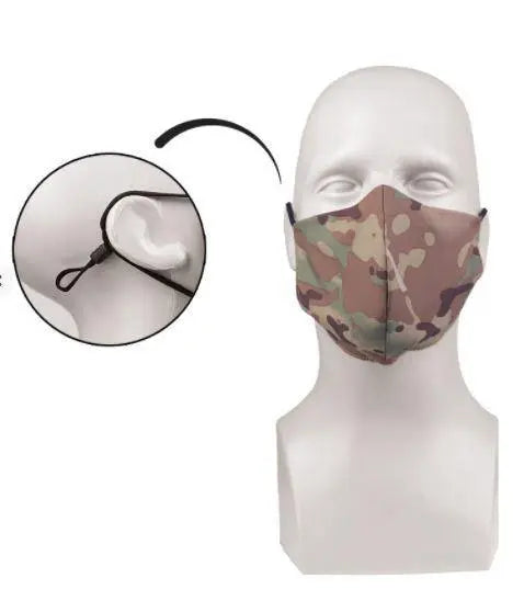Masca protectie reutilizabila v2 Multitarn Mil-Tec WARZONESHOP