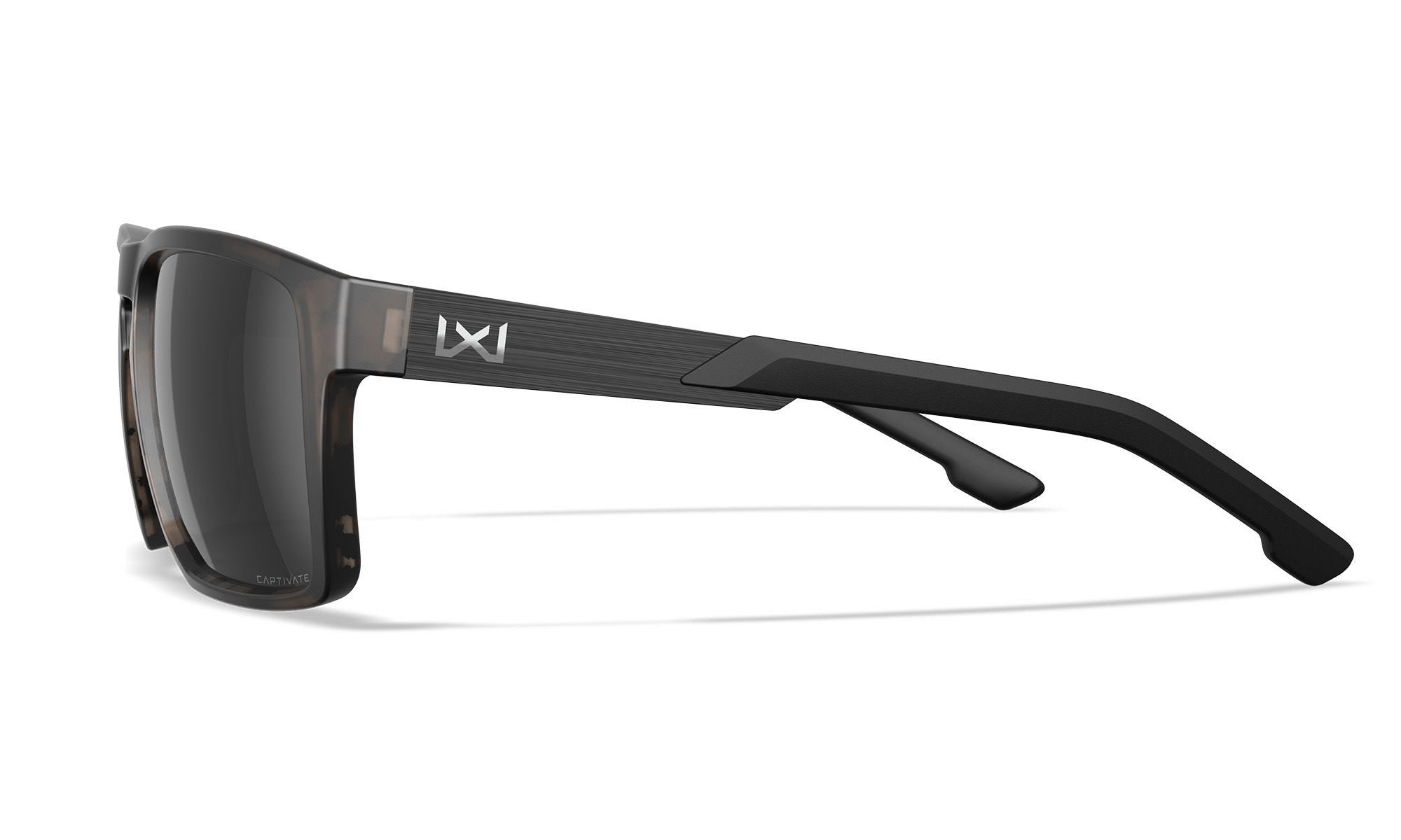 Ochelari WILEY X APEX CAPTIVATE™ Polarized Black Mirror Matte Tortoise Brown WARZONESHOP