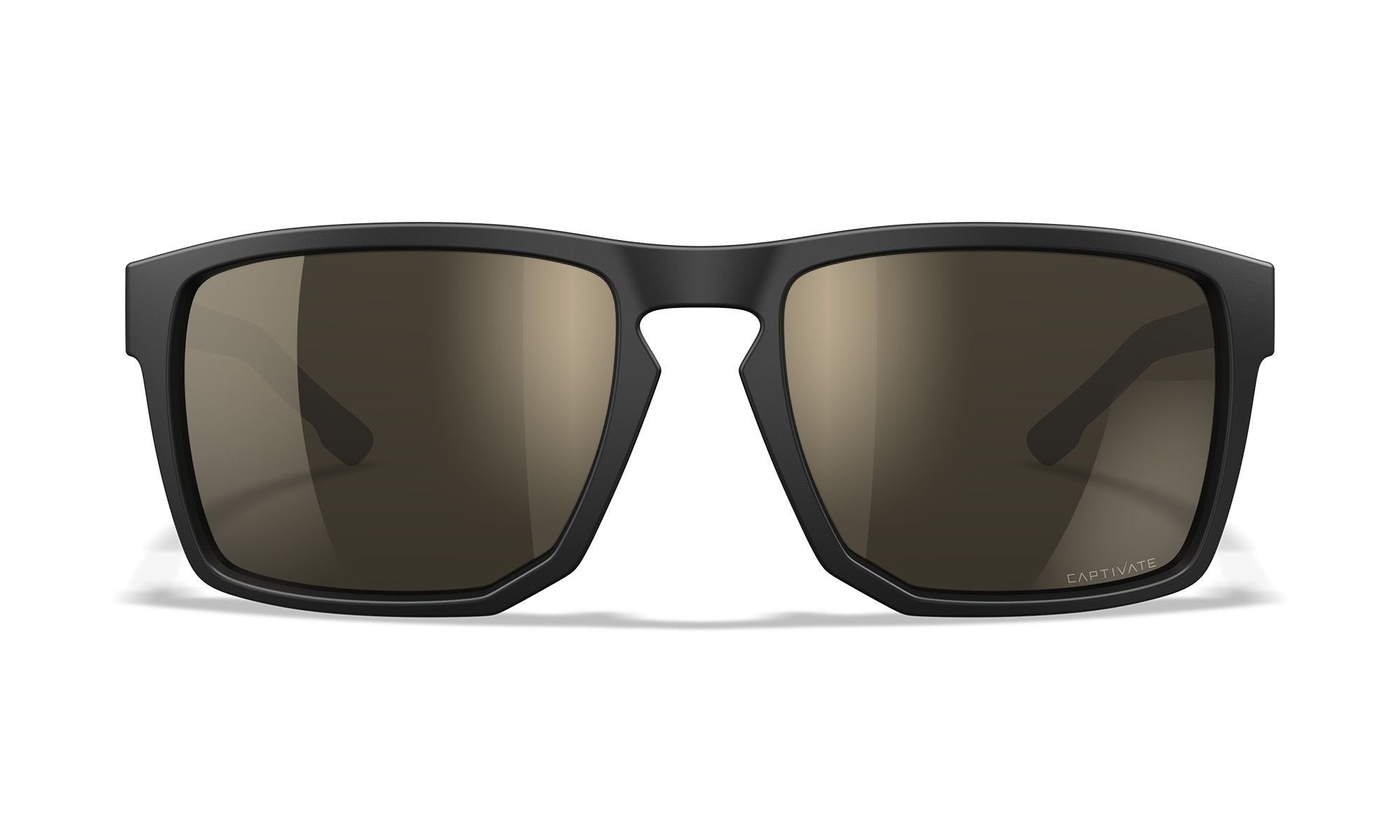 Ochelari WILEY X APEX CAPTIVATE™ Polarized Tungsten Mirror Matte Black WARZONESHOP