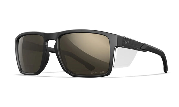 Ochelari WILEY X APEX CAPTIVATE™ Polarized Tungsten Mirror Matte Black WARZONESHOP