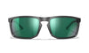 Ochelari WILEY X AXE CAPTIVATE™ Polarized Green Mirror Gloss Crystal Grey WARZONESHOP