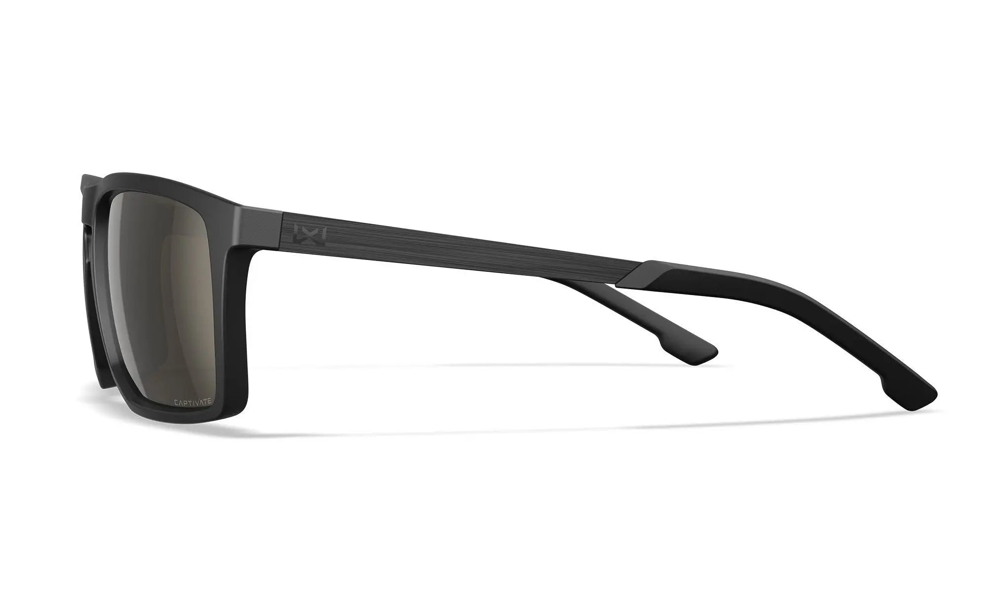 Ochelari WILEY X AXE CAPTIVATE™ Polarized Tungsten Mirror Matte Black WARZONESHOP