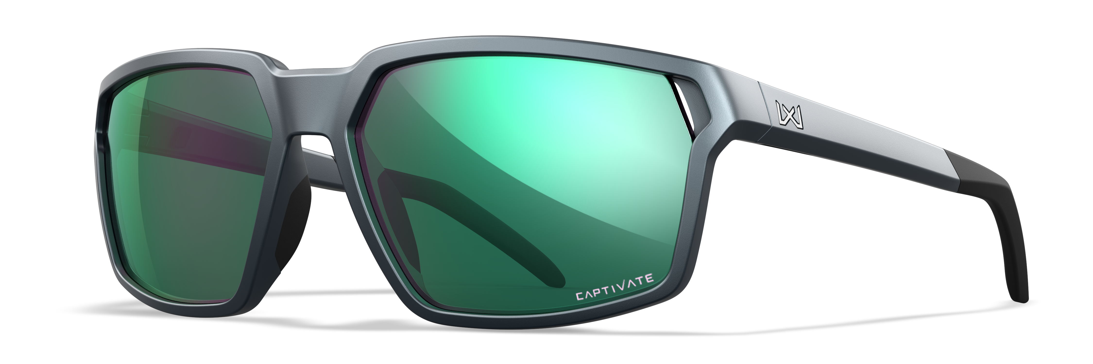 Ochelari WILEY X SIERRA CAPTIVATE™ Polarized Green Mirror WARZONESHOP