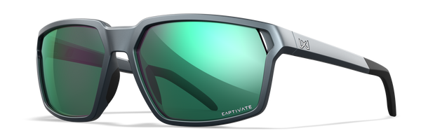 Ochelari WILEY X SIERRA CAPTIVATE™ Polarized Green Mirror WARZONESHOP