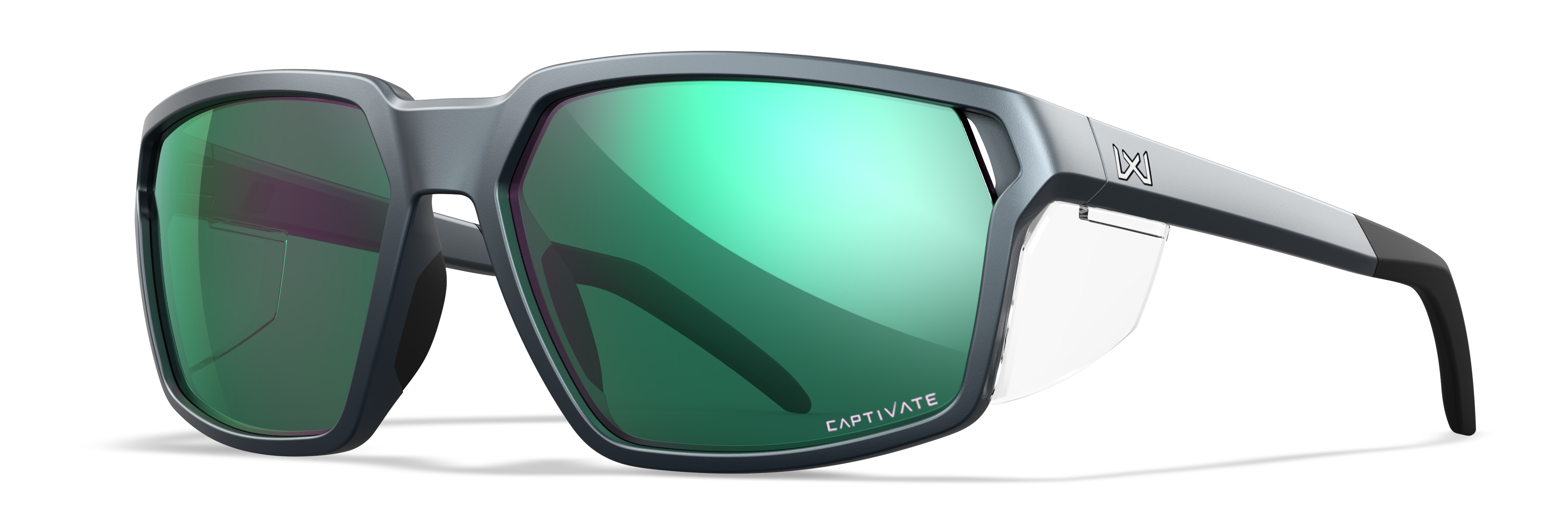 Ochelari WILEY X SIERRA CAPTIVATE™ Polarized Green Mirror WARZONESHOP