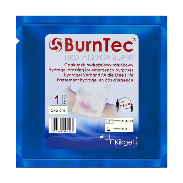 Pansament arsuri hydrogel BurnTec 5x5 cm WARZONESHOP