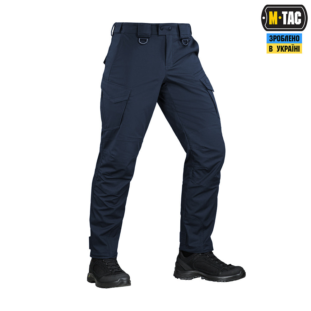 Pantaloni Tactici M-TAC AGGRESSOR Gen.II Flex – Dark Navy Blue WARZONESHOP