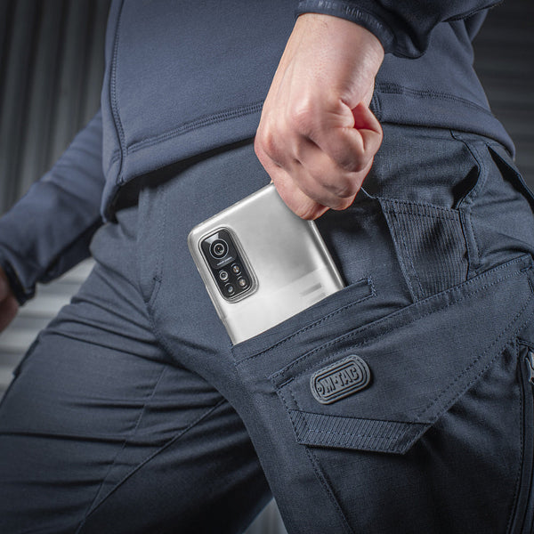 Pantaloni Tactici M-TAC AGGRESSOR Gen.II Flex – Dark Navy Blue WARZONESHOP