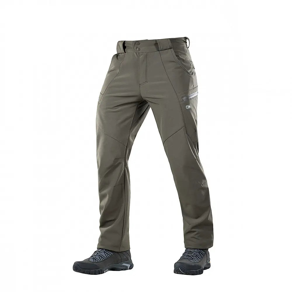 Pantaloni tactici Softshell olive M-TAC WARZONESHOP