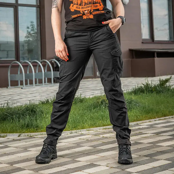 Pantaloni tactici damă AGGRESSOR Lady Flex M-TAC - Negru WARZONESHOP