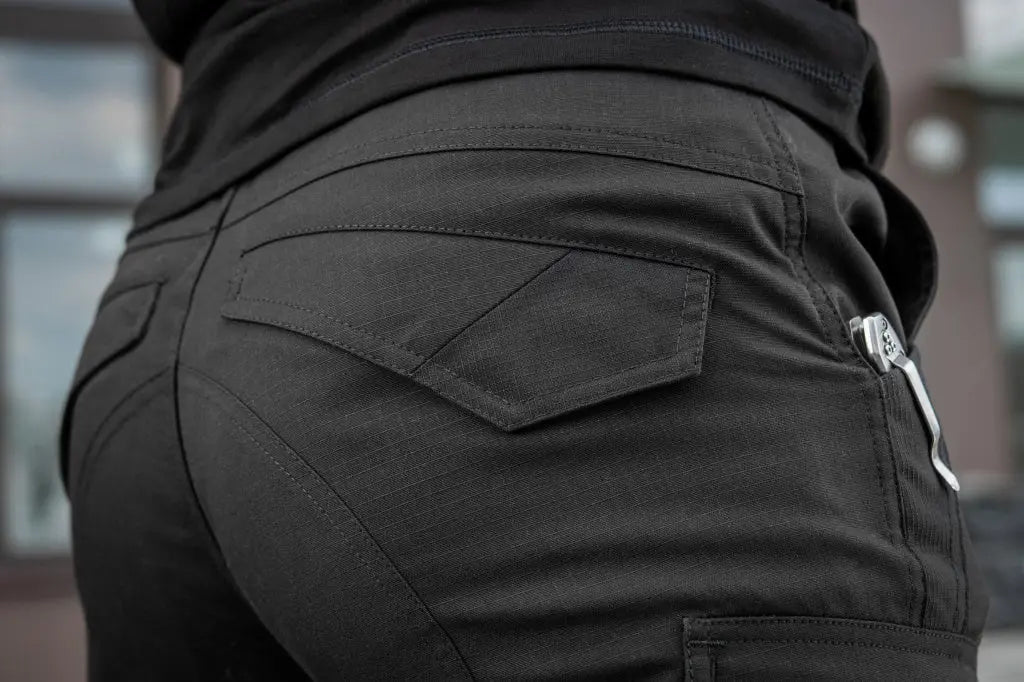 Pantaloni tactici damă AGGRESSOR Lady Flex M-TAC - Negru WARZONESHOP