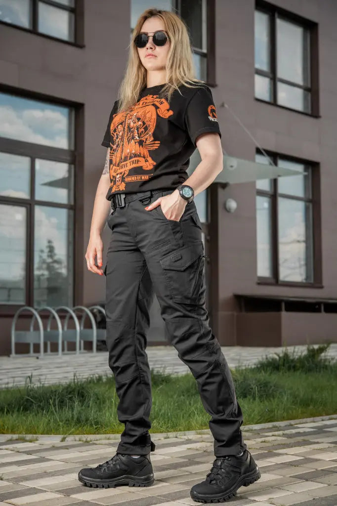 Pantaloni tactici damă AGGRESSOR Lady Flex M-TAC - Negru WARZONESHOP