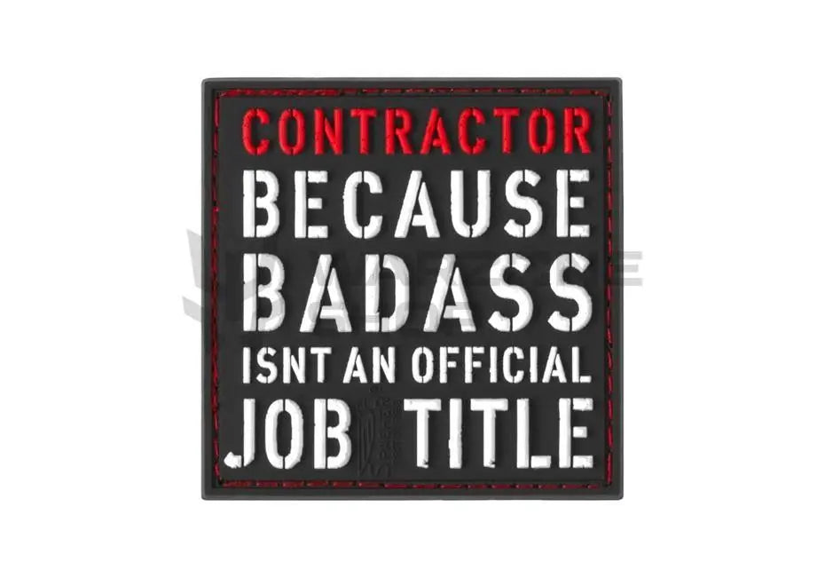 Patch 3D Contractor JTG WARZONESHOP