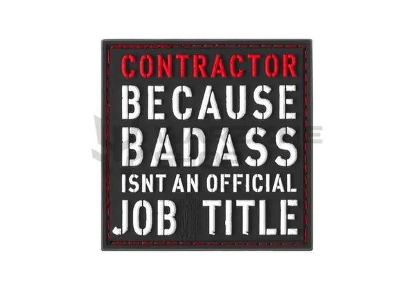 Patch 3D Contractor JTG WARZONESHOP
